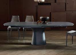 Damon is a modern dark ash dining table. Bontempi Podium Extending Dining Table Bontempi Tables Bontempi Casa