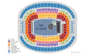 at t stadium seating chart at t stadium arlington texas