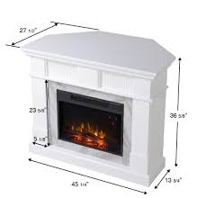112m consumers helped this year. Flamelux Genova Corner Electric Fireplace Heater With 45 In In White Finish Walmart Com Walmart Com
