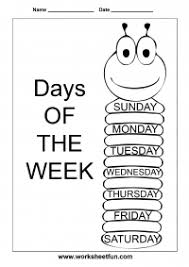 But still we'd like you babies to know all the da. Spelling Days Of The Week Free Printable Worksheets Worksheetfun