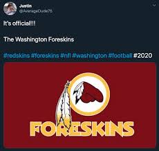 I'm one of the washington football fans who loved the team but was uncomfortable wearing the gear due to the. Fans Lose Their Minds At Nfl Team Washington Redskins Changing Its Name 14 Pics Funny Gallery