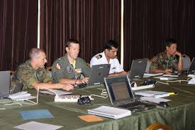 Relationship building during Angkor Sentinel 2010 Command Post Exercise