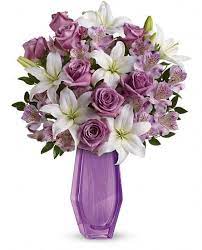 Teleflora S Lavender Grace Bouquet Flowers Bouquet Gift Flower Arrangements Amazing Flowers