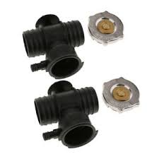 details about 2 sets stant radiator cap t branch pipe for 93 07 chrysler dodge jeep