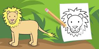 This tutorial will take you through the steps of drawing lion that shows more of their strong bodies. Let S Draw A Beautiful Lion Peewee Picasso