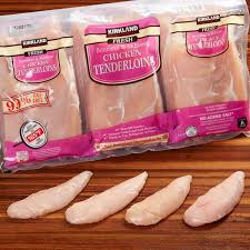 At only $4.99 for a if you buy 26 costco loss leader rotisserie chickens at half the the price of what a 3 lb raw foster farms/purdue/tyson chicken costs, that. Kirkland Signature Chicken Tenderloins From Costco In Dallas Tx Burpy Com