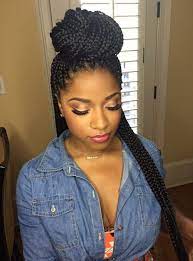 1000 Ideas About Box Braid Styles On Pinterest Box Braids Box Braids Hair Styles Box Braids Hair Styl Natural Hair Styles Braided Hairstyles Box Braids Styling