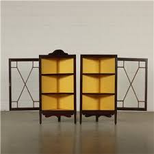Getting the perfect corner cabinet is not easy. Pair Of Small Corner Display Cabinets England Late 1800s