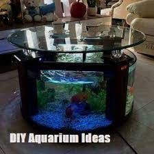 The concept of this aquarium is similar to the previous one but this one is larger. Top 10 Diy Aquarium Ideas For Your Next Aquarium Project Top Cool Diy Aquarium Coffee Table Fish Tank Coffee Table Fish Tank Table