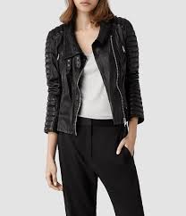 Allsaints Steine Biker Jacket Womens Biker Jackets Womens Biker Jacket Jackets For Women Leather Jackets Women