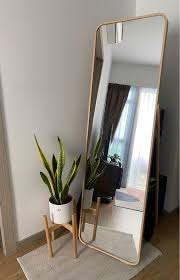 Find ikea standing mirror in canada | visit kijiji classifieds to buy, sell, or trade almost anything! Ikea Ikornnes Full Length Standing Mirror Furniture Home Living Home Decor Mirrors On Carousell