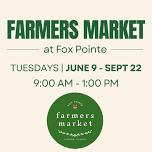 Farmers Market at Fox Pointe