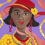 Determined Painting by Patricia Sabreee