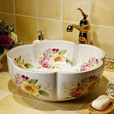china painting rose ceramic painting