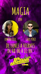Galo Perez On Twitter Empezamos Magia De 8 A 11 Con Ximena Celi A Traves De Labrujaecuador Para Todo El Pais