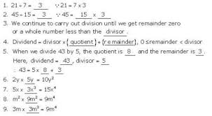 Division Of Polynomials Maharashtra Board Class 8 Solutions For Mathematics Polynomials Mathematics Class 8
