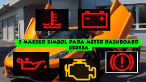 Simbol tekanan tayar ini juga merupakan simbol utama di dashboard kereta. Maksud Simbol Pada Meter Kereta Kenderaan 2020 Meter Kereta Dashboard Simbol Youtube