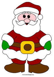 Babbo Natale Sorridente 3 Babbo Natale Natale Pittura Natalizia