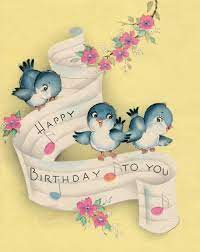 Maybe you would like to learn more about one of these? Pin By Kathy V M On Inspiring Ideas Vintage Birthday Cards Happy Birthday Cards Vintage Birthday