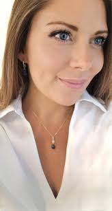 Lapis Lazuli and Moonstone Pendant in Gold Filled, Rose Gold Filled, or  Sterling Silver.