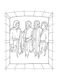 Bible Shadrach Meshach And Abednego Coloring Pages Bible Coloring Pages Bible Crafts Lds Coloring Pages