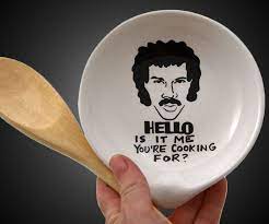 Lionel Richie Crooning Spoon Rest Lionel Richie Kitchen Humor Lionel