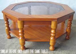 Diy // upcycled drawer to modern coffee table. Decorating With Thrifted Upcycled Pieces Our Living Room Coffee Table The Happy Housie