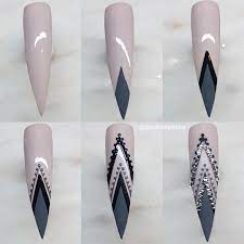 Pin By Kolonicsne Bogdan Maria On Pictorials Diy Acrylic Nails Nail Art Tutorial Nail Art Techniques