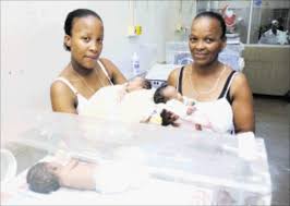 But ultrasounds appear to have missed two babies. Three Cuties For Young Mum