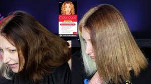 Be it removing a color you did not want, reducing brassiness, bleaching already compromised hair or deep conditioning. Color Oops On Dark Brown Hair Youtube