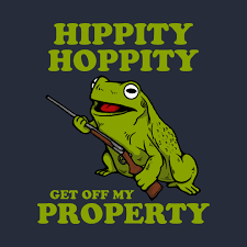 Get Off My Property | Hippity Hoppity | Know Your Meme
