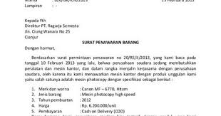 Maka dari itu, penawaran produk kepada calon pelanggan pun seringkali dilakukan. Contoh Surat Penawaran Barang Yang Baik Dan Menarik Dicontoh