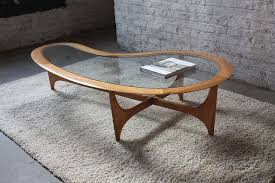 Organic Mid Century Lane Biomorphic Coffee Table Walnut Glass 1960 S Coffee Table Furniture Design Chair Mid Century Dining Chairs
