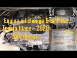 Toyota hiace oil change with engine flush1. Change Engine Oil Oil Filter Toyota Hiace D4d Diesel Engine Gm Autotech Youtube