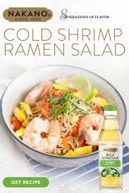 Amazing cold shrimp salad that is perfect for a. Cold Shrimp Ramen Salad Ramen Salad Recipes Cooking Recipes