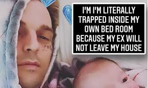 Aaron Carter claims he's TRAPPED in his bedroom because ex Melanie 'won't  leave'