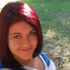 Splat Crimson Obsession Dye Used Over Natural Brown Auburn Hair With No Bleach The Color Is Bold And Very Beauti Splat Hair Dye Brown Auburn Hair Auburn Hair