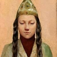 Columbus murals, Luigi Gregori, "Isabella the Catholic, Protectress of  Columbus"