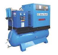 TANK MOUNTED SCREW AIR COMPRESSORS
