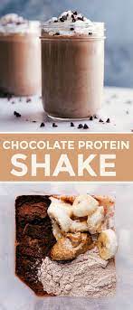 Chocolate Protein Shake Protein Shake Recipes Chocolate Chocolate Protein Shakes Protein Powder Recipes Shakes