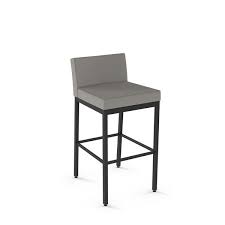 See more ideas about island stools, counter stools, stools for kitchen island. Amisco Fairfield 30 In Bar Stool Taupe Grey Faux Leather Dark Brown Metal 45314 30we 1b75ddf4 Rona