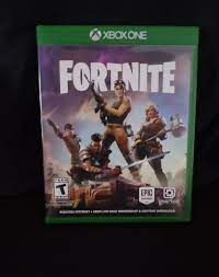 Fortnite Disc Physical Copy Complete In Case W Unused Downloads Xbox One Fortnite Xbox