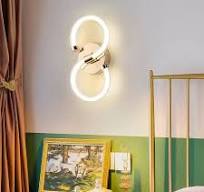 Zhongshan Factory Nordic Modern Luxury Aluminum LED Wall Lamps Bedside  Bracket Wall Light for Bedroom Indoor Decor Hotels Custom