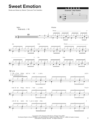 Sweet Emotion By Aerosmith Piano Vocal Guitar Right Hand Melody Digital Sheet Music
