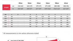 56 High Quality Specialized Road Size Chart