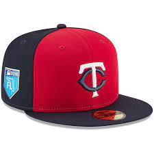 Minnesota Twins New Era 2018 Spring Training Collection Prolight 59fifty Fitted Hat Red Fitted Hats Mlb Apparel New Era