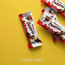 Irresistible Kinder Chocolate Desserts 5minutecrafts Video Chocolate Dessert Desserts Follow Us On Twitt Chocolate Desserts Kinder Chocolate Diy Shops
