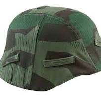 German WWII Splinter Camo Helmet Cover | ATF