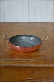 Vintage Bazar Francais Copper Gratin Pan New York 666 14 Etsy Vintage Copper Copper Frying Pan Vintage