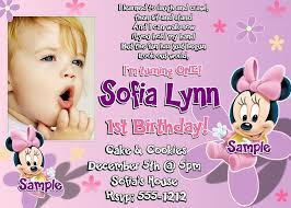 Birthday Invitation Text Message Sample Minnie Mouse 1st Birthday Invitations Wording Birthday Invitation Message 1st Birthday Invitation Wording Birthday Party Invitation Wording